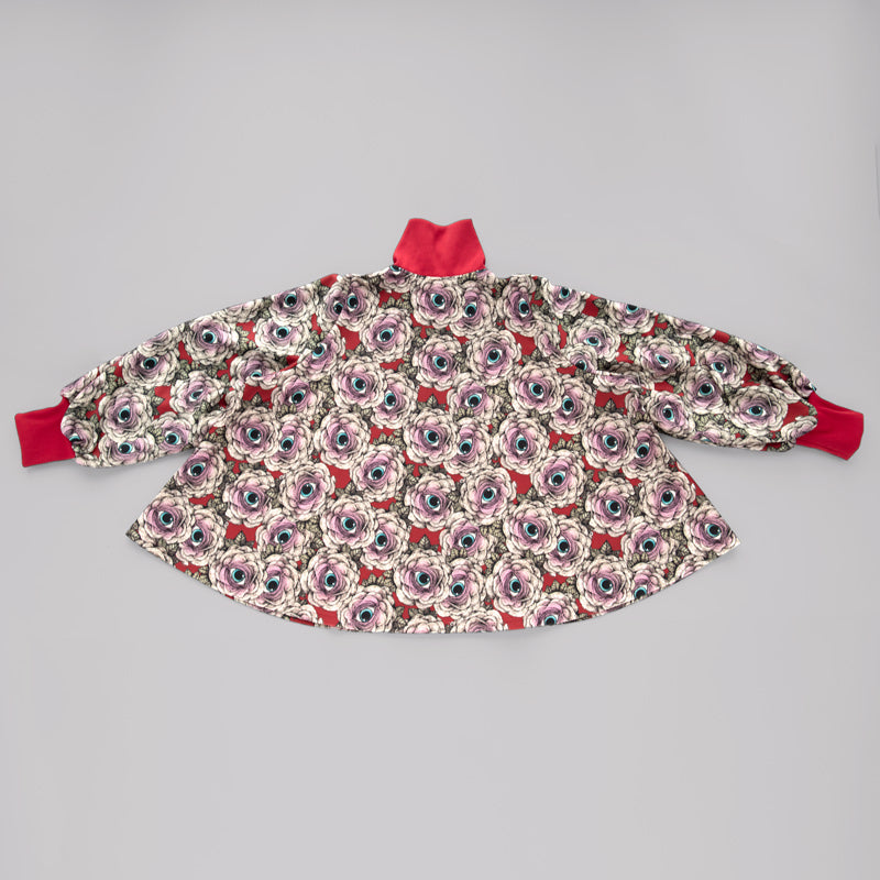 Mebana Jersey Flare TOPS RED
