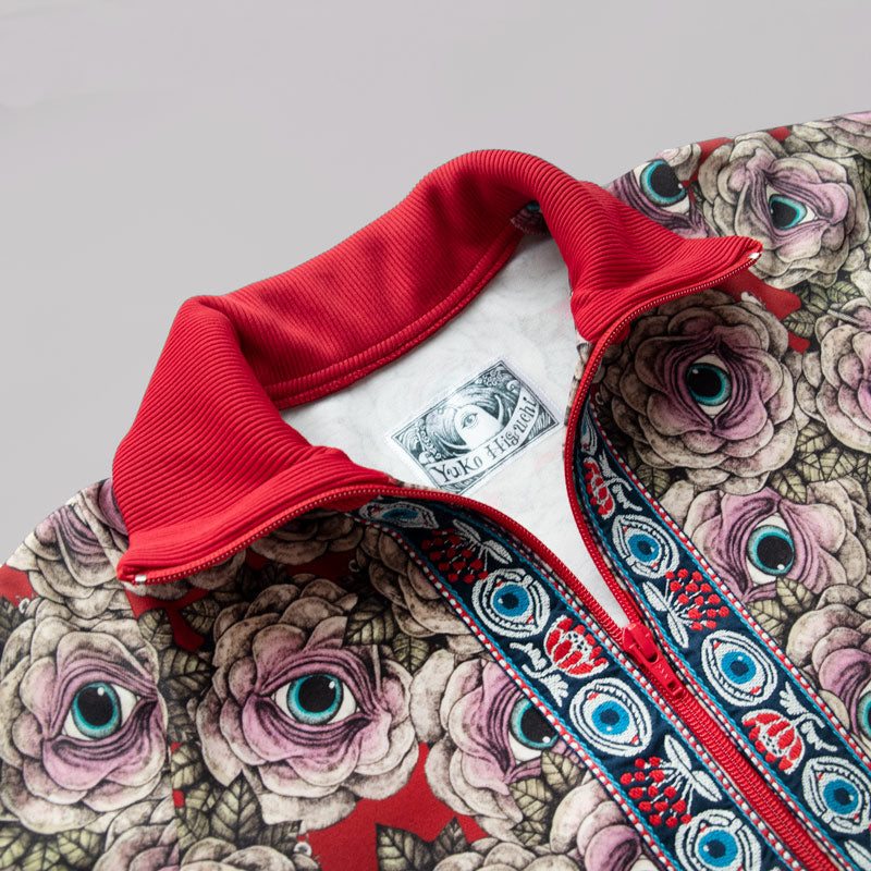 眼花ジャージ ドレス RED