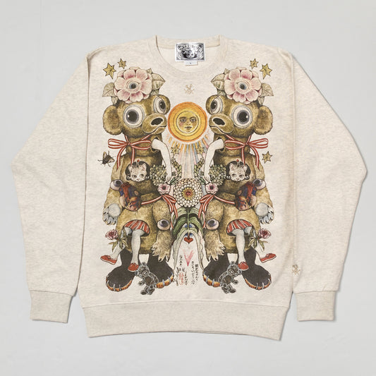 トレーナー 眼花ちゃんときいろいどうぶつ