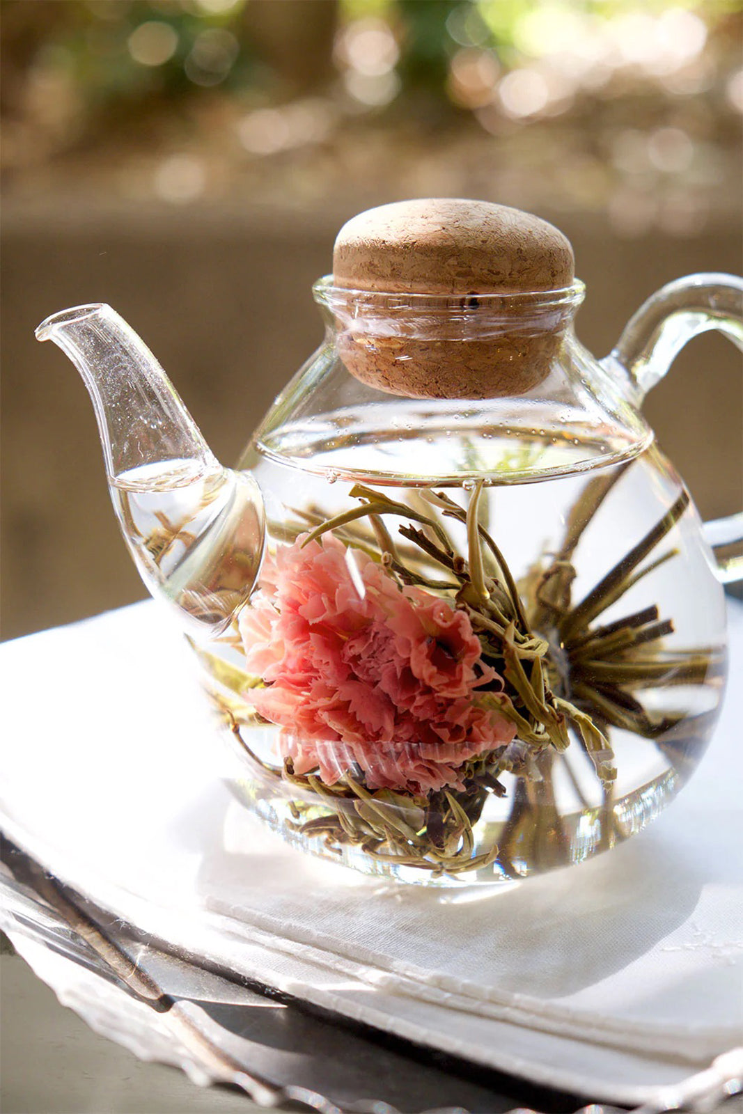 Blooming tea Carnation with Jasmine Green Tea