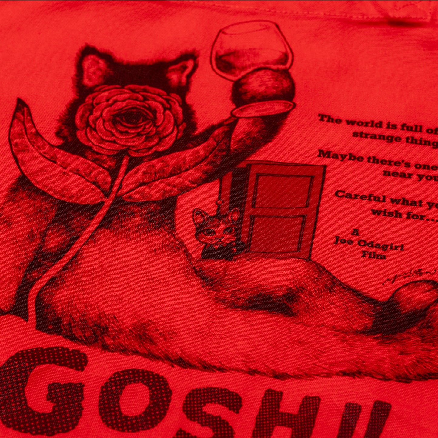 【受注】トートバッグ レッド オリバーとGUSTAVE