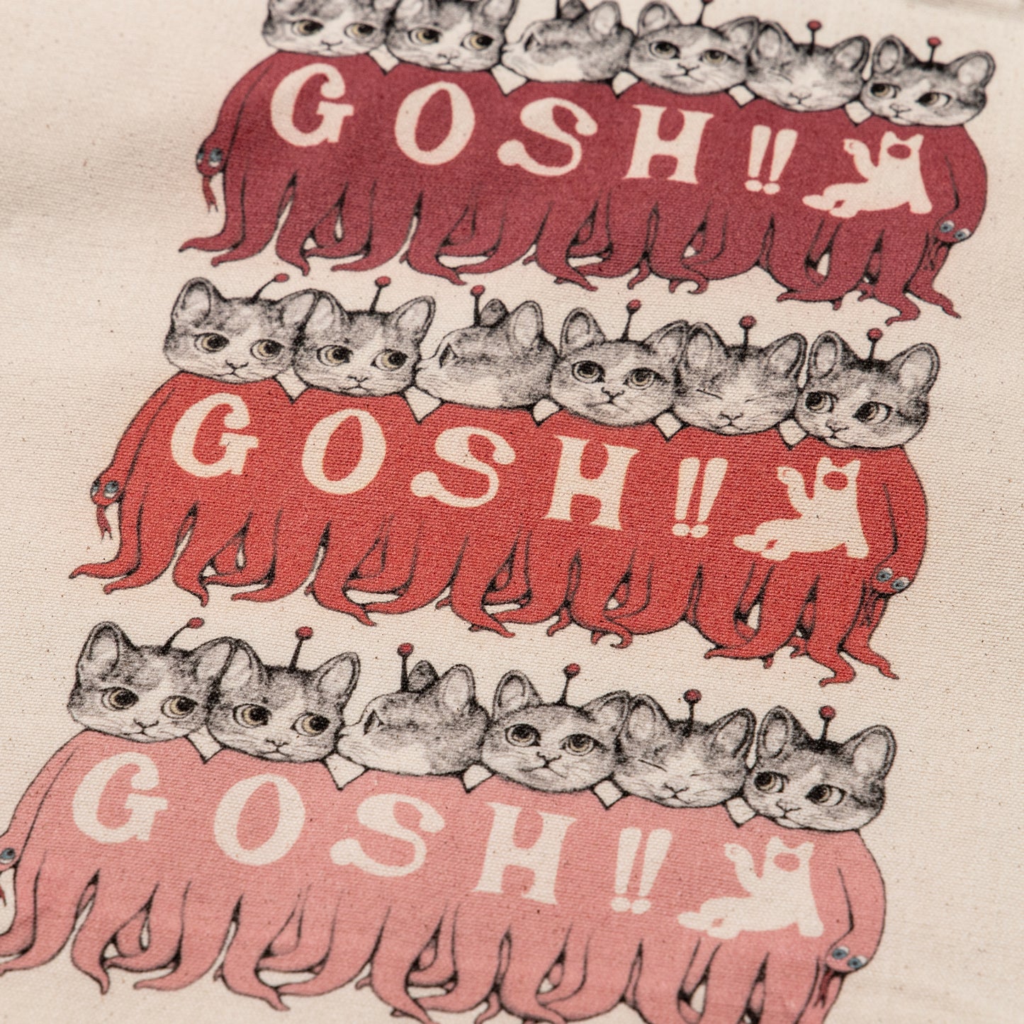 【受注】トートバッグ ナチュラル オリバーとGUSTAVE