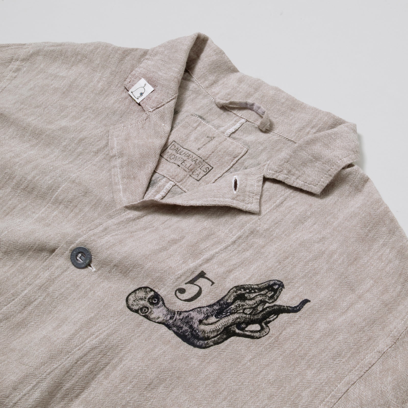 リネンワークコート 骸骨 – ボリス雑貨店