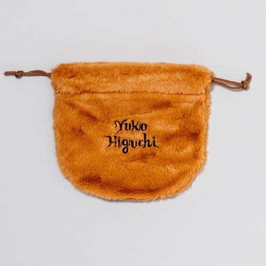 台湾展 巾着袋(大)ブラウン