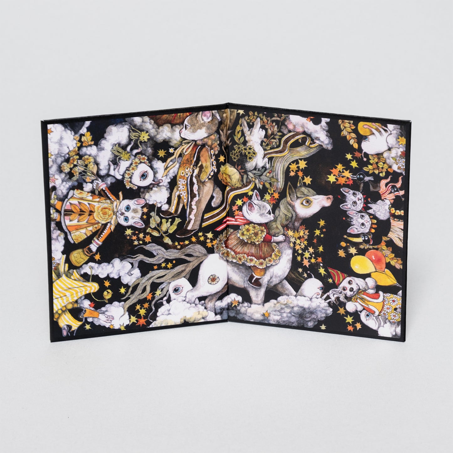 ミニ屏風　午年