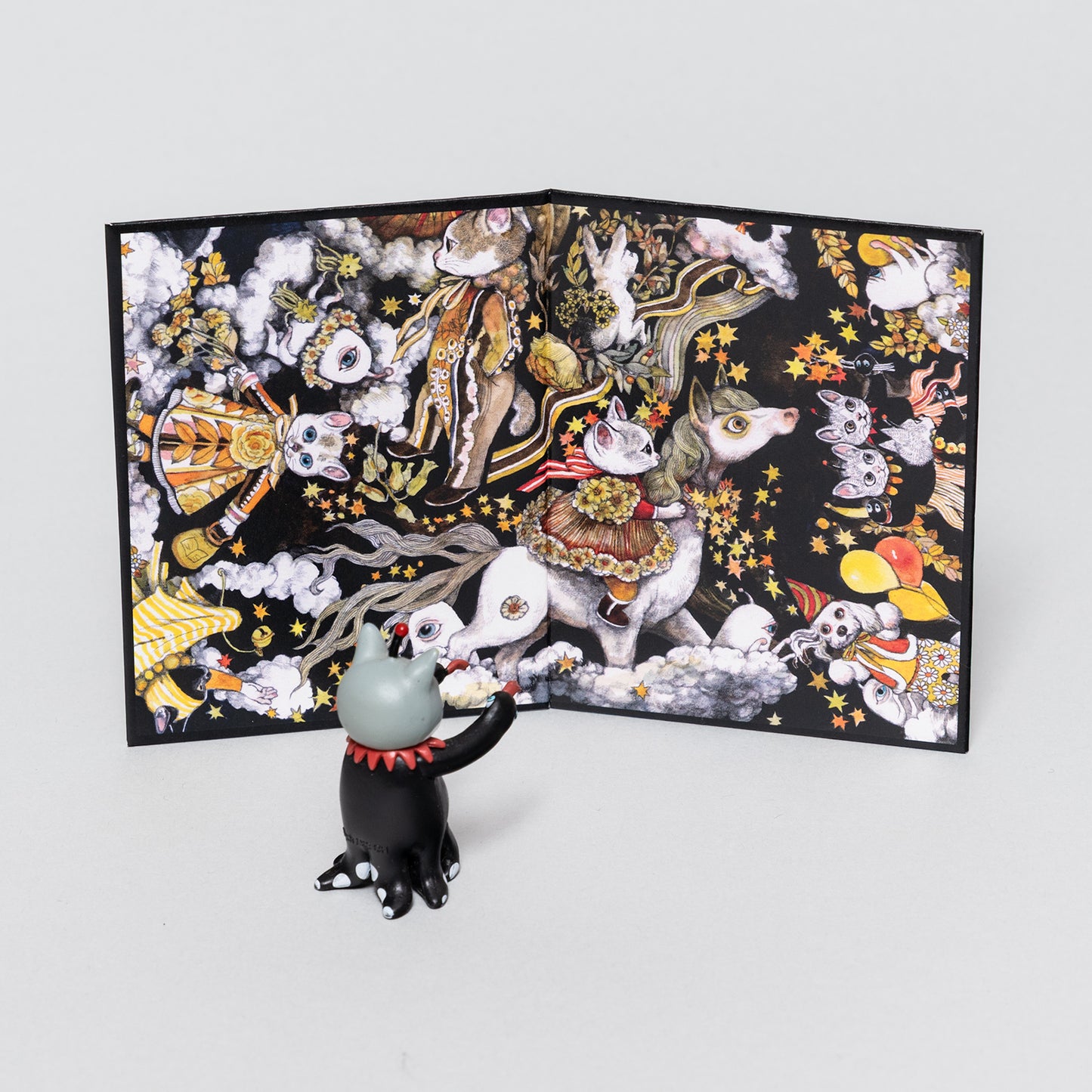 ミニ屏風　午年