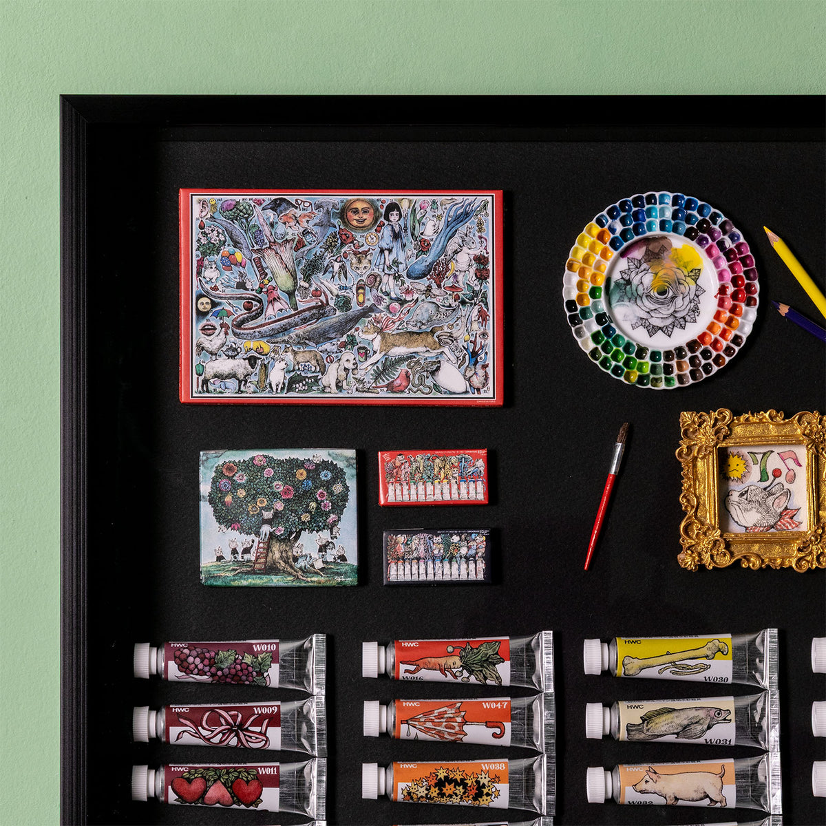ヒグチユウコ作品　絵の具箱 GUSTAVE7号