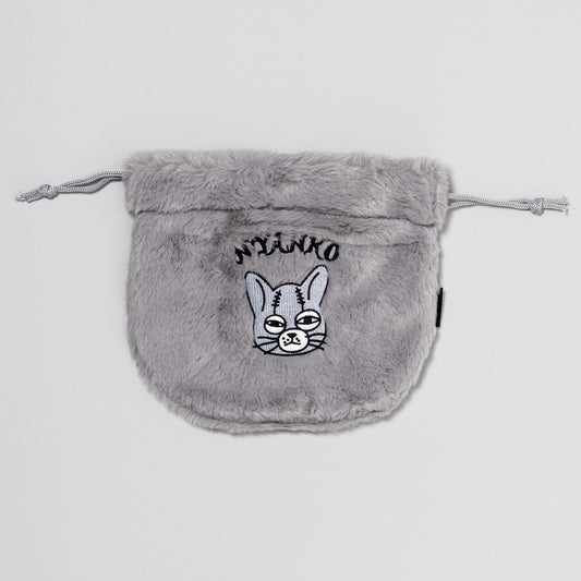 台湾展 巾着袋(大)グレー