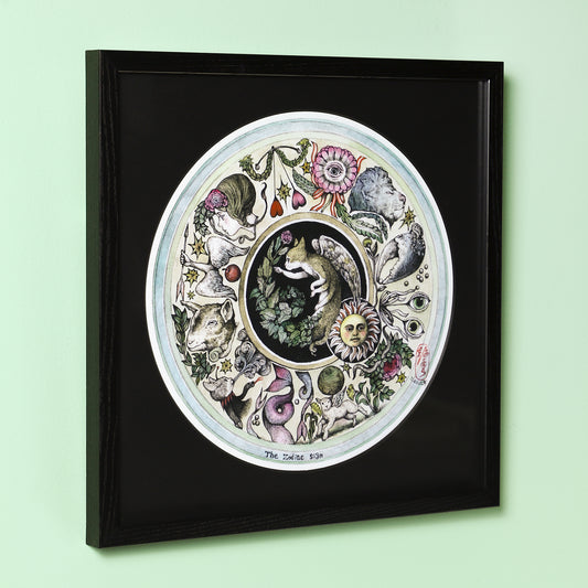 [Framed] Reproduced painting Zodiac Sign The Zodiac Sign