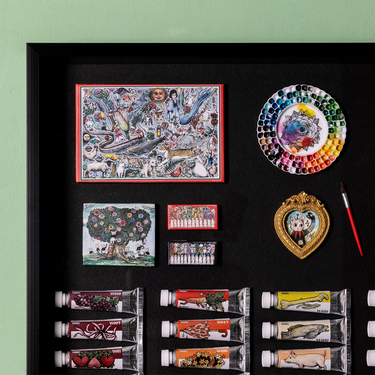 ヒグチユウコ作品　絵の具箱 GUSTAVE4号