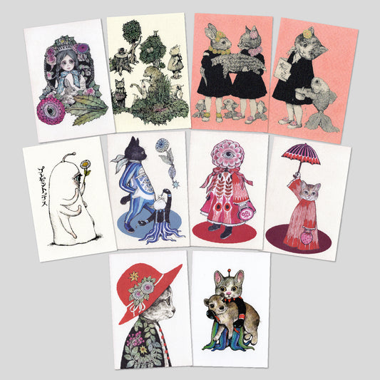 Set of 10 postcards (A)