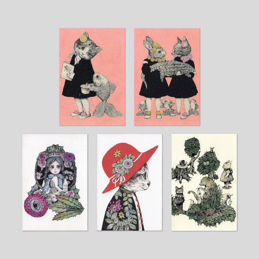 Set of 10 postcards (A)