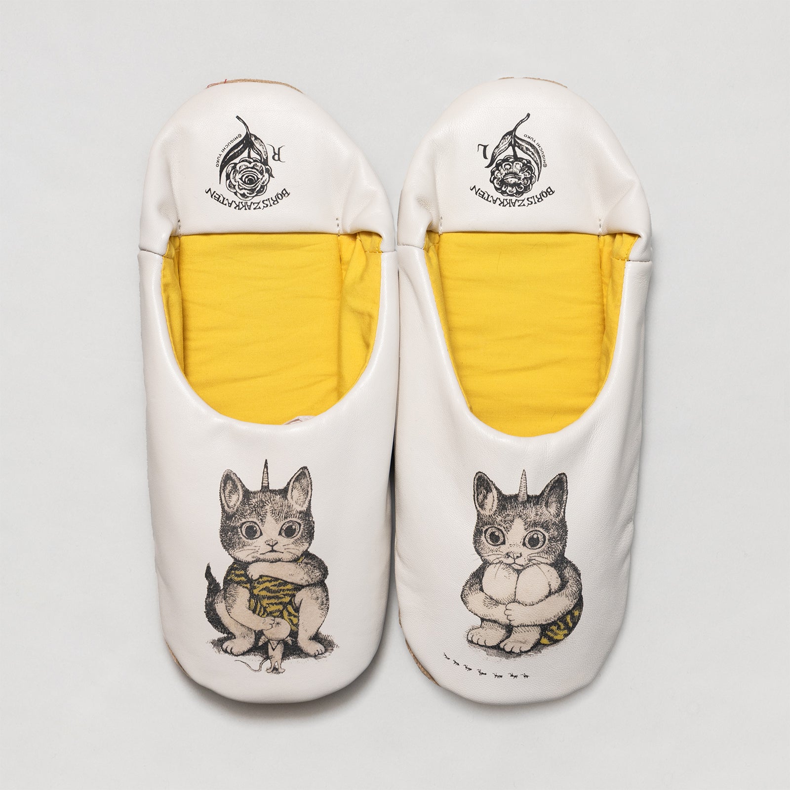 ヒグチユウコ　ルームシューズ　ボリス雑貨店　スリッパ ルームシューズ うみねこ – ボリス雑貨店