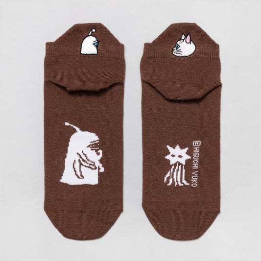 短い靴下　ひとつめ&こはる