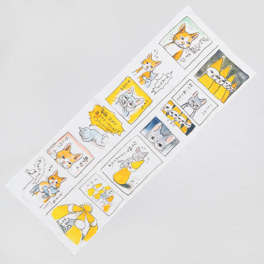 てぬぐい　絵日記