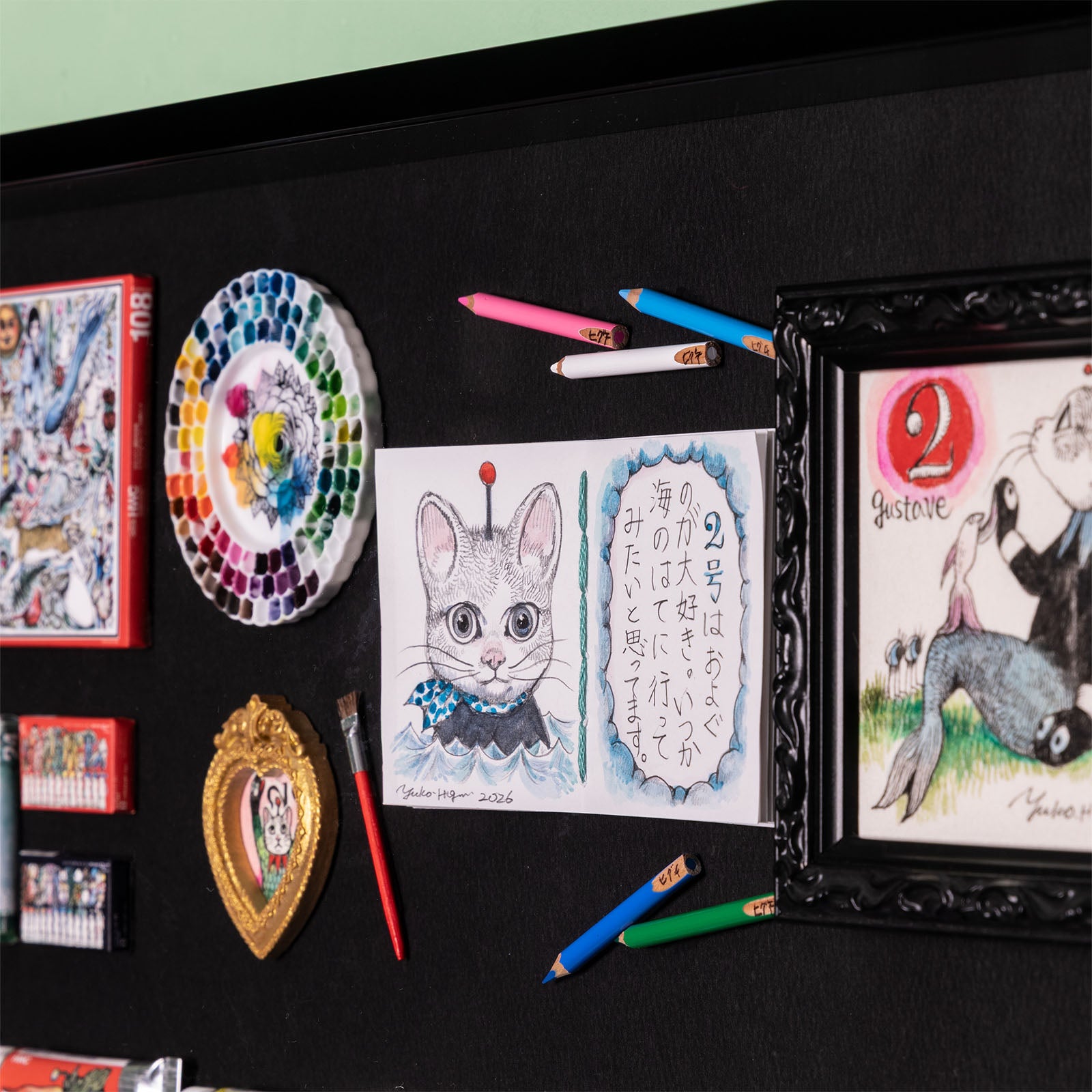 ヒグチユウコ作品 絵の具箱 GUSTAVE2号 – ボリス雑貨店