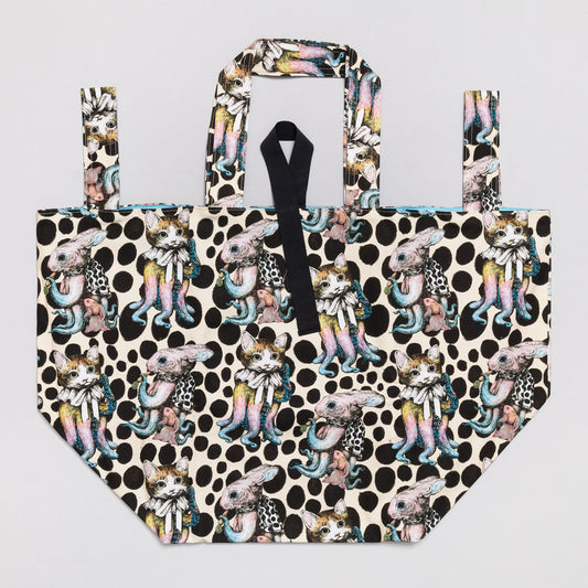 2WAYトート　オクトパス