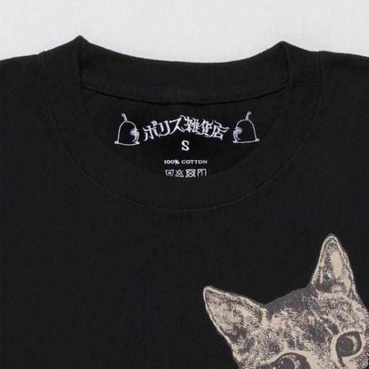 Tシャツ きのこを納品 ブラック