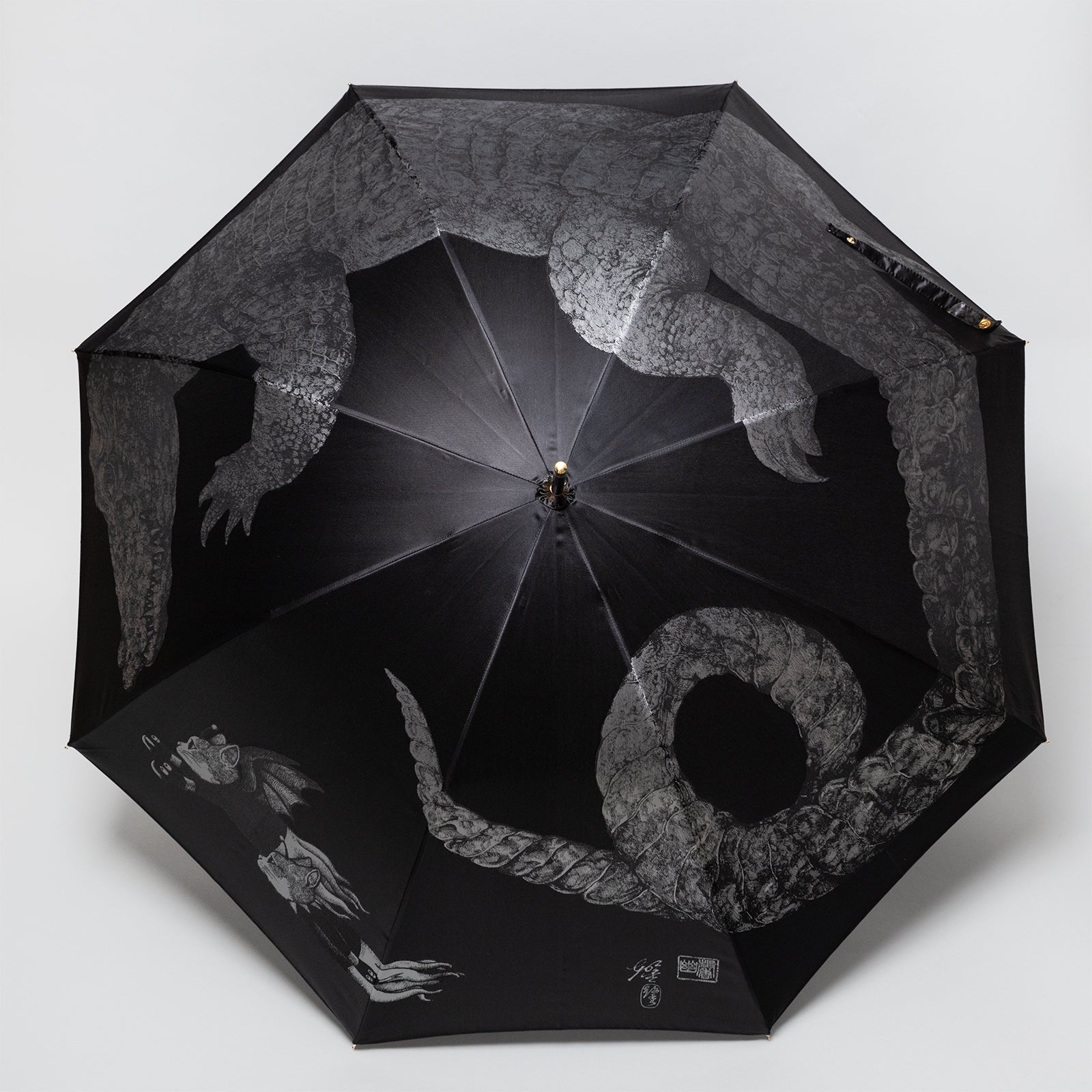 【ヒグチユウコ】　希少　かみなりさま　傘 ヒグチユウコ 傘 かみなり様 訳アリ品 - メルカリ