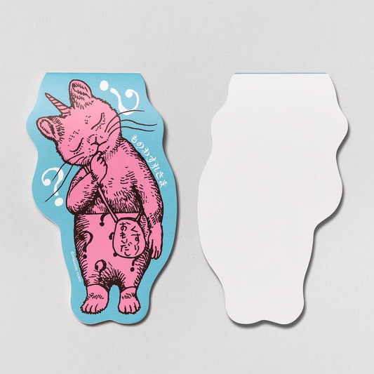 ダイカットメモ帳　ものわすれ様