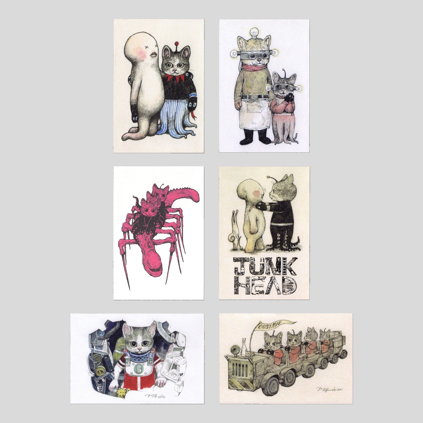 ポストカードセット　JUNK WORLD EXHIBITION