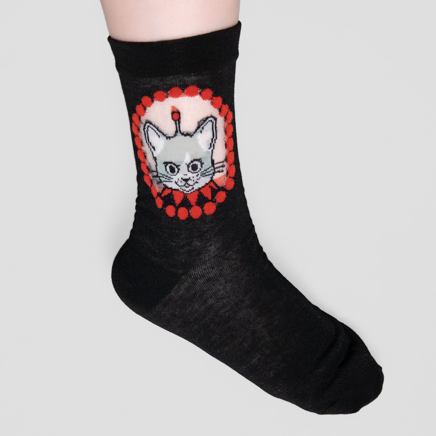 クルーソックス　窓からこんにちはGUSTAVE