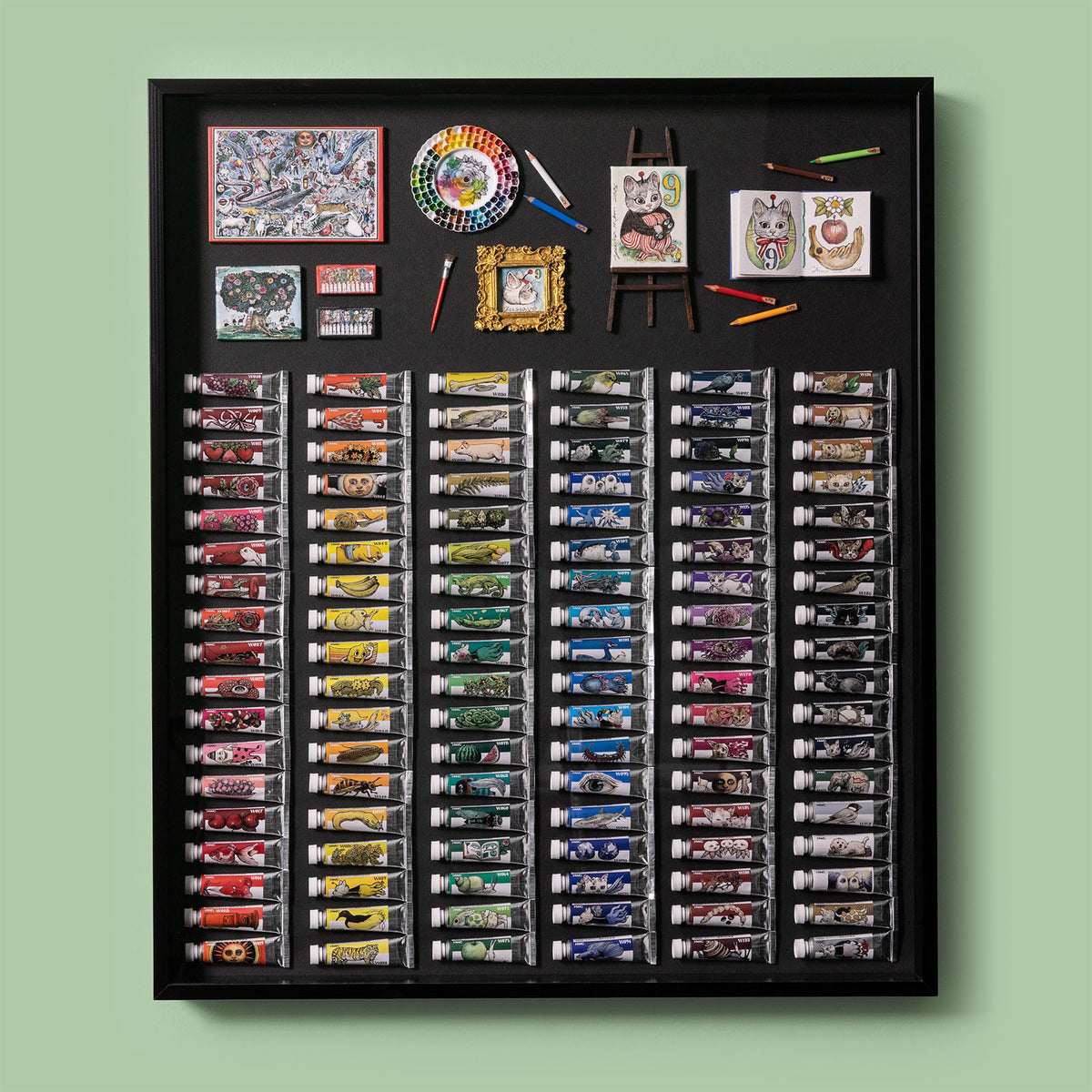 ヒグチユウコ作品　絵の具箱 GUSTAVE9号