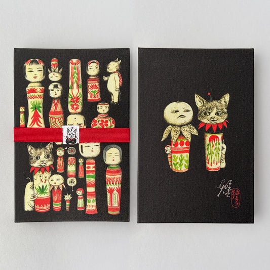 御朱印帳 こけしちゃん(BK)