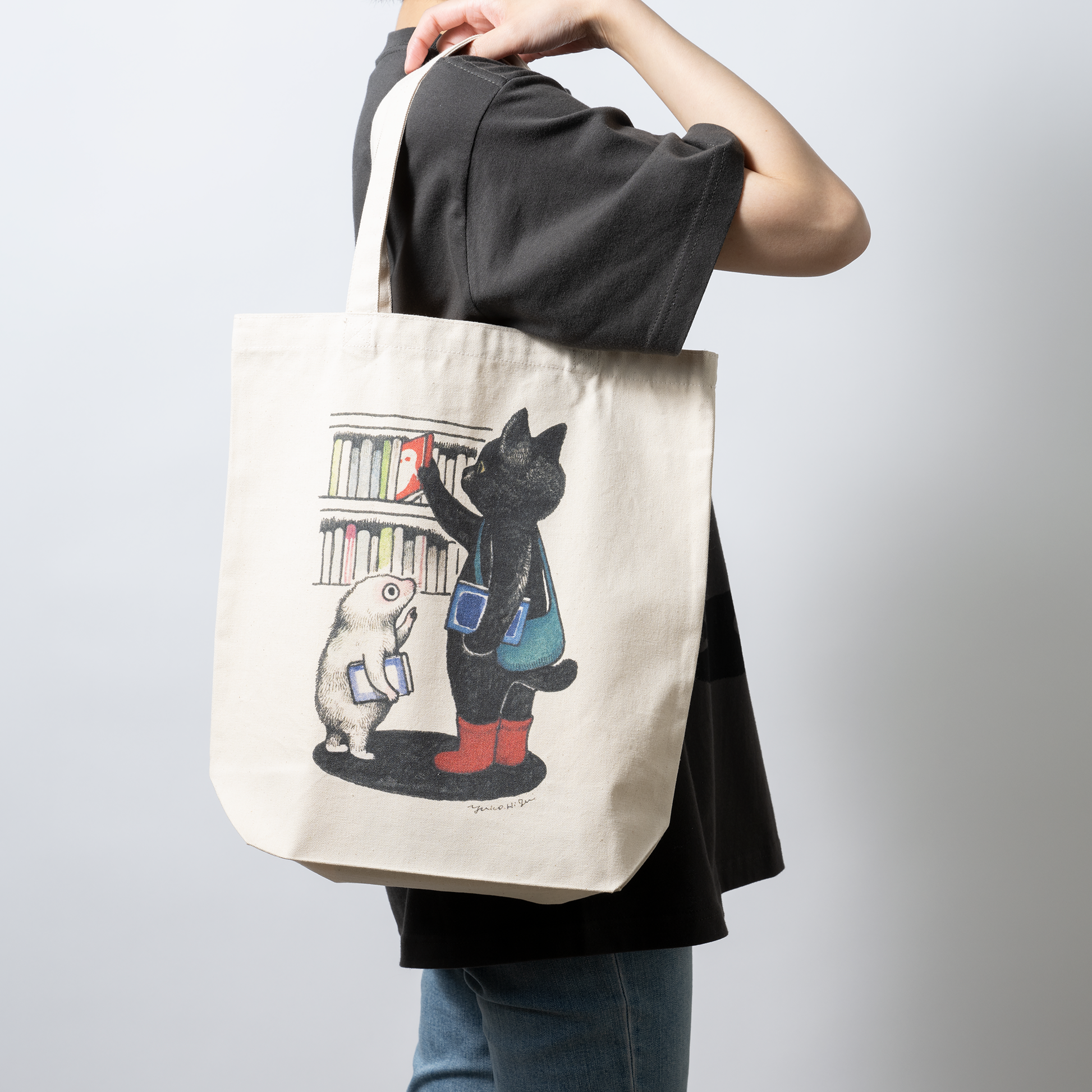 ボリス雑貨店 ヒグチユウコ 縫いぐるみの見る夢 トートバッグ ボリス雑貨店 ヒグチユウコ 縫いぐるみの見る夢 トートバッグ