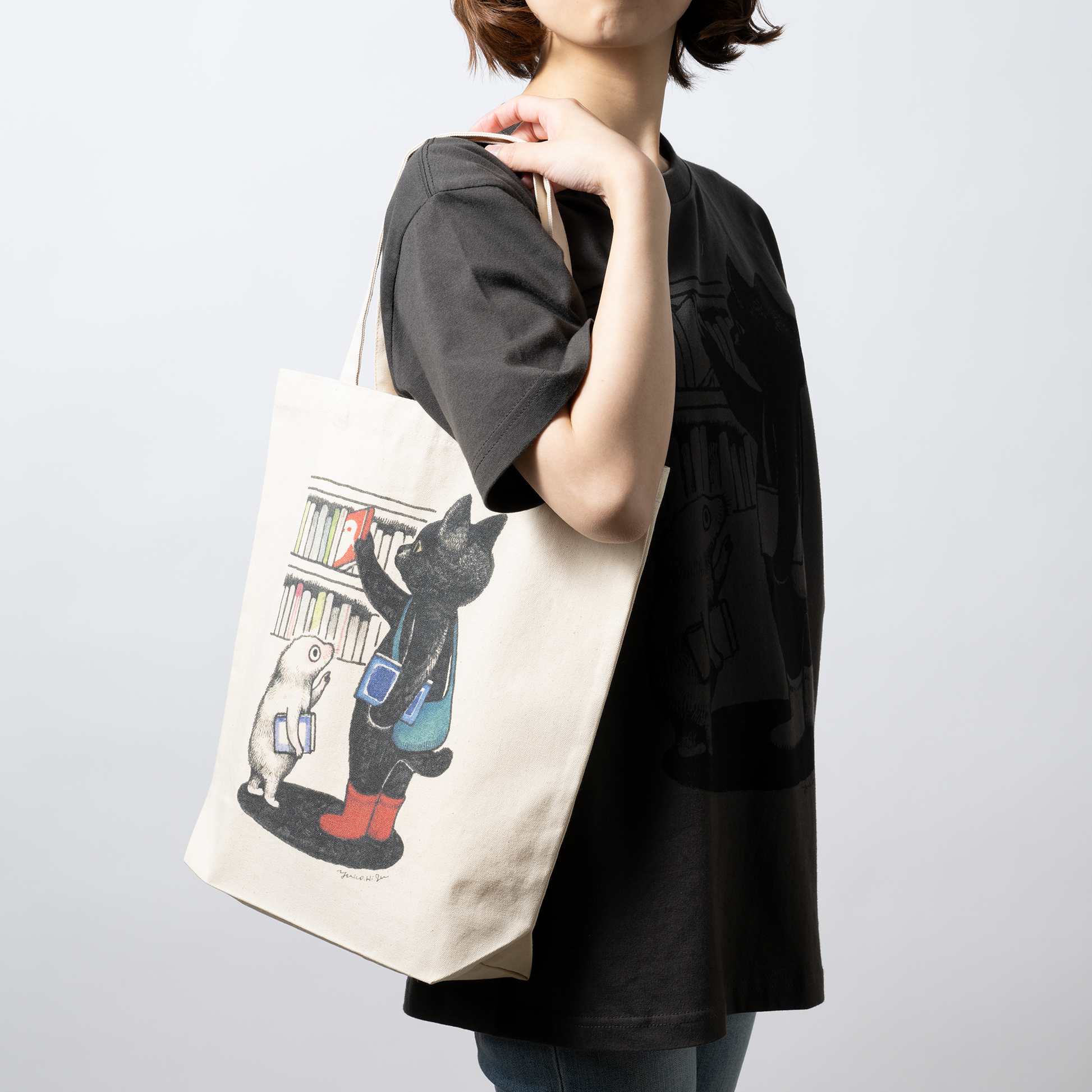 角川ホラー文庫30周年×ヒグチユウコ トートバッグ – ボリス雑貨店 角川ホラー文庫30周年×ヒグチユウコ トートバッグ – ボリス雑貨店