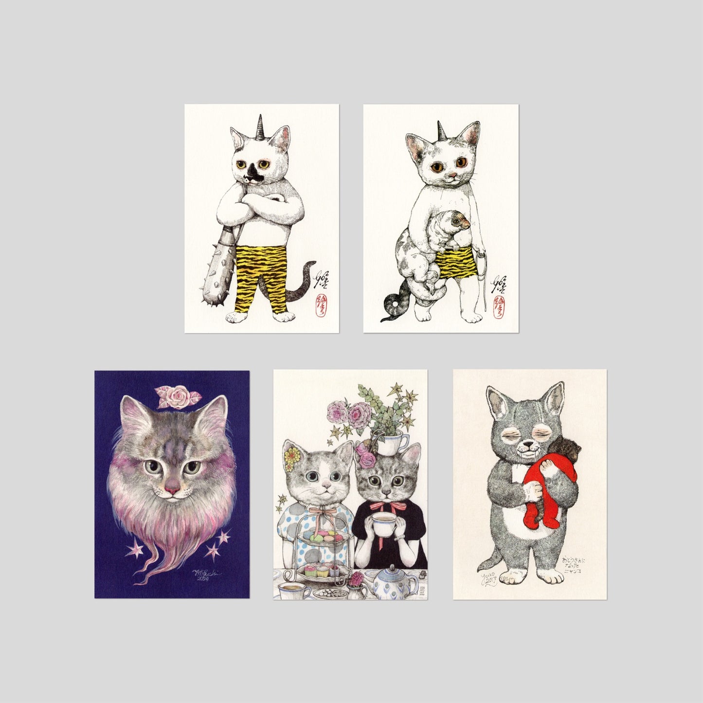 Set of 10 postcards (A)