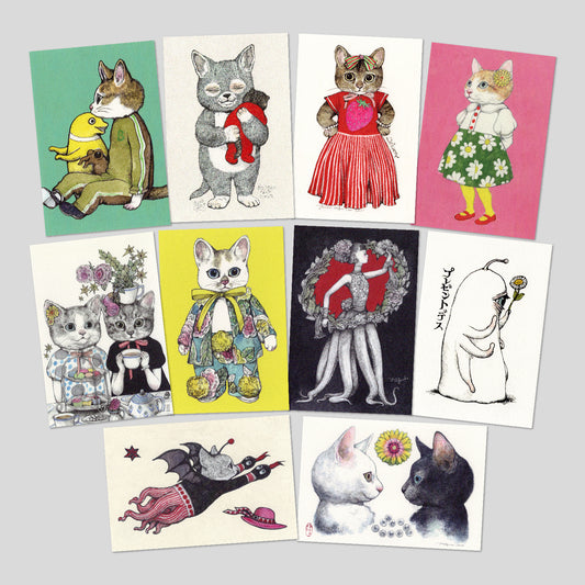 Set of 10 postcards (A)