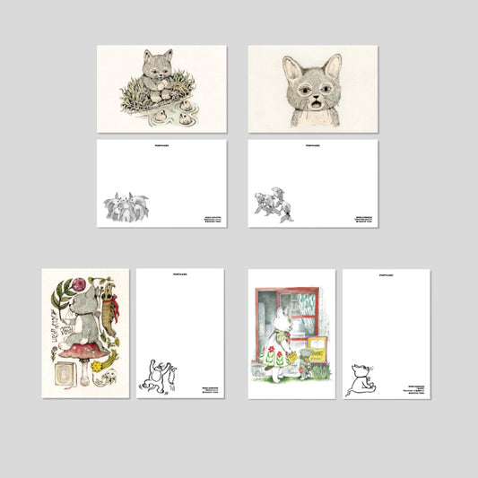 Set of 10 postcards (A)