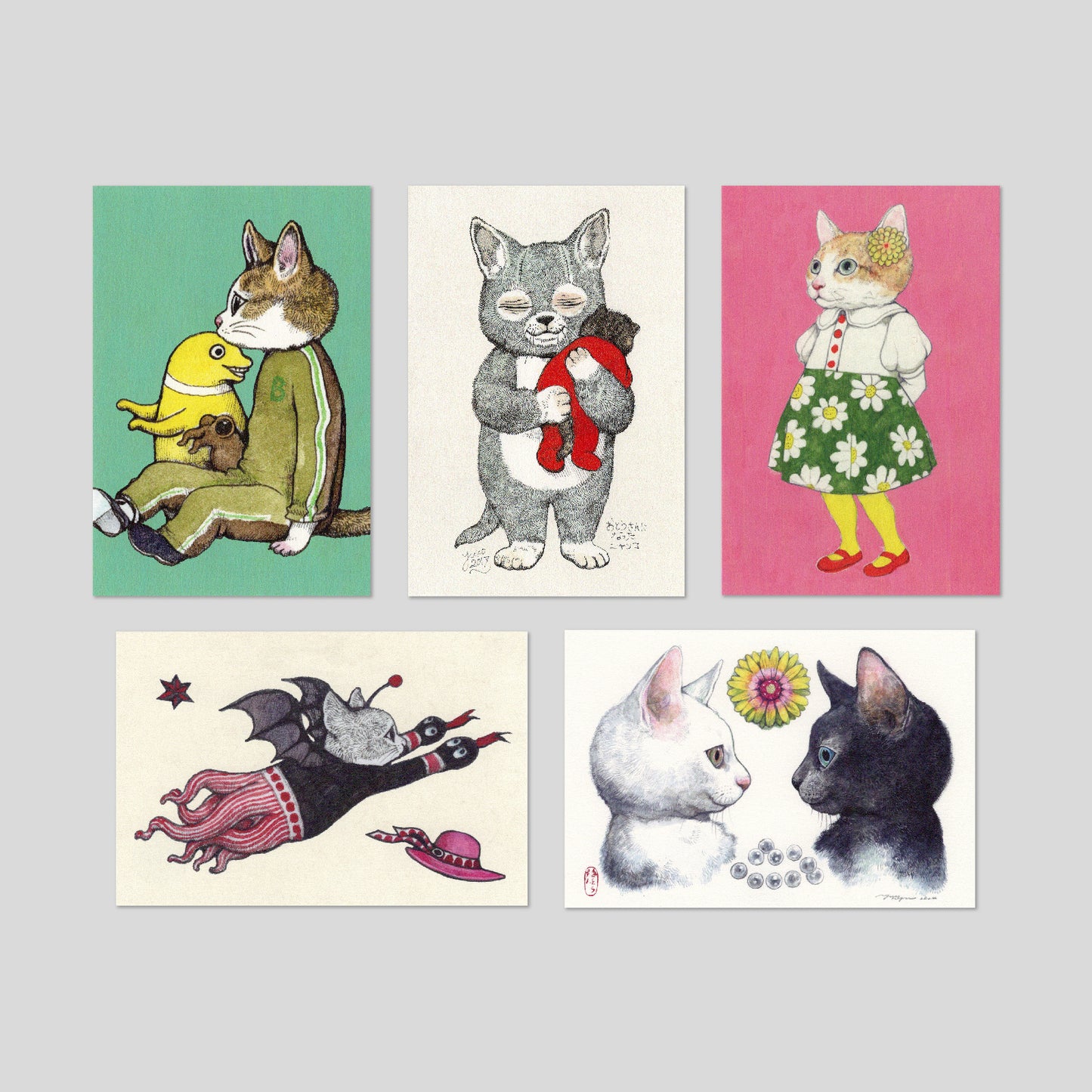 Set of 10 postcards (A)