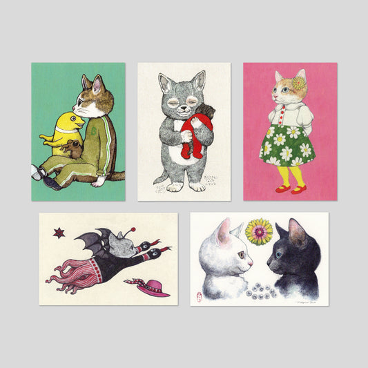 Set of 10 postcards (A)