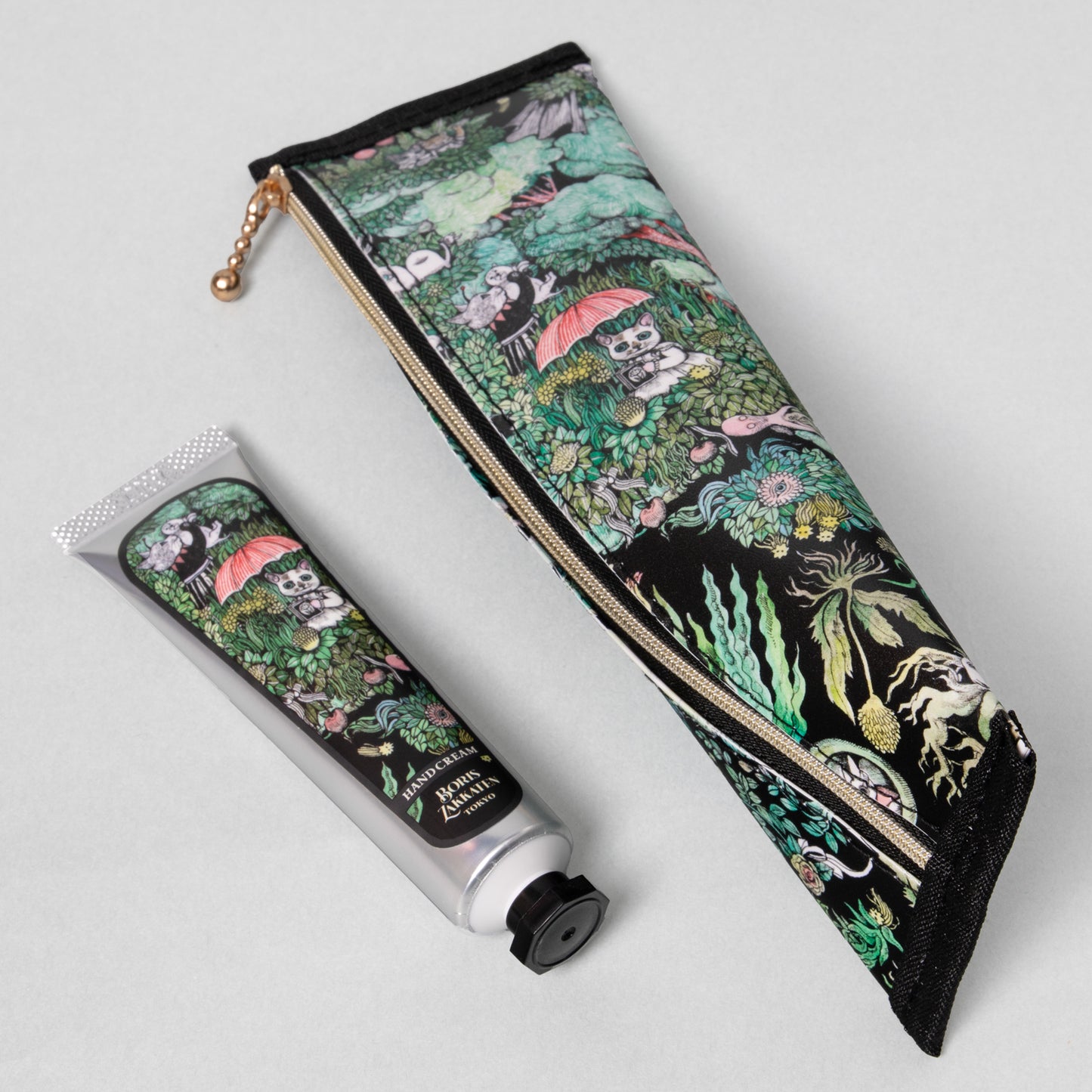 ハンドクリーム＆ポーチセット　おおきな木のうえで