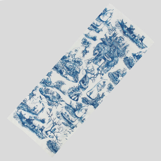 てぬぐい BABEL BLUE