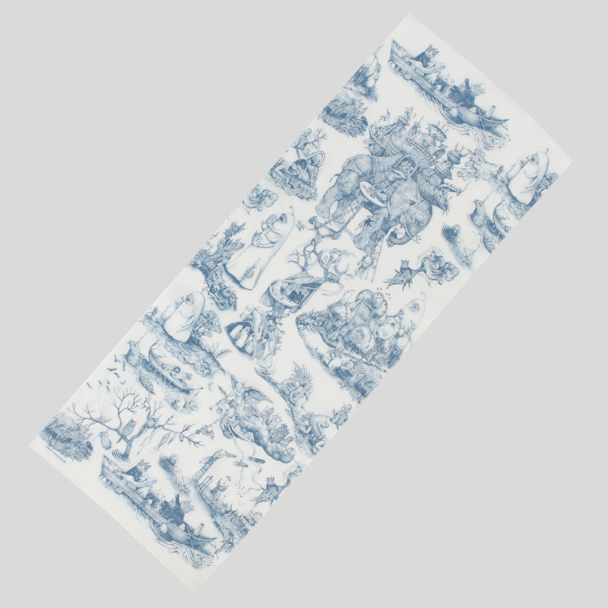 てぬぐい BABEL BLUE