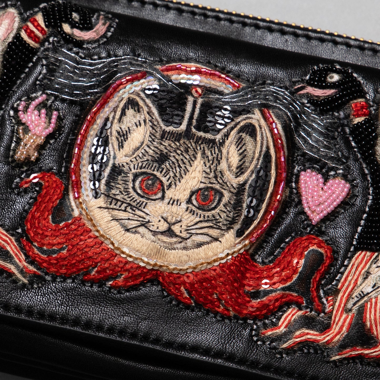 お財布バッグ　GUSTAVE（BK)