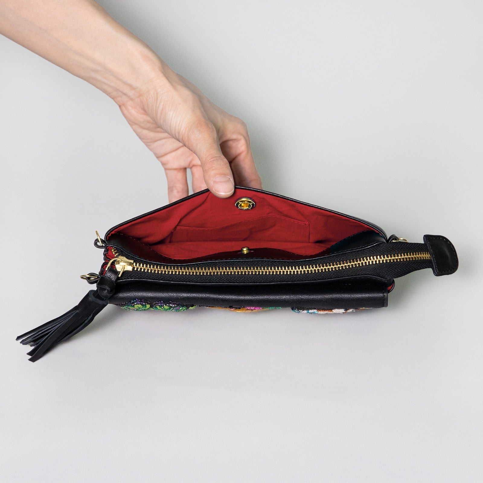 お財布バッグ GUSTAVE（BK) – ボリス雑貨店