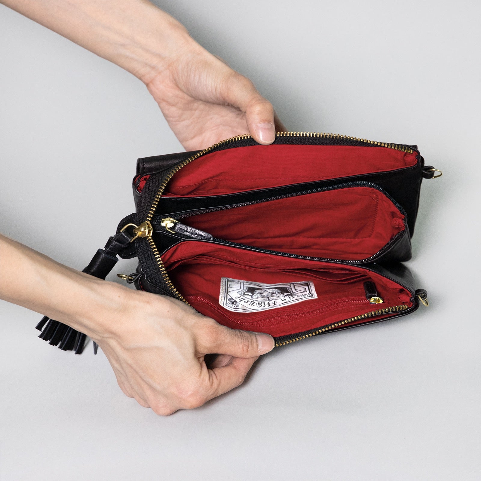 お財布バッグ GUSTAVE（BK) – ボリス雑貨店