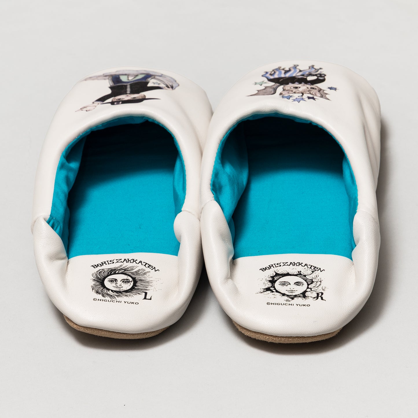 ルームシューズ　BLUE BORIS&666