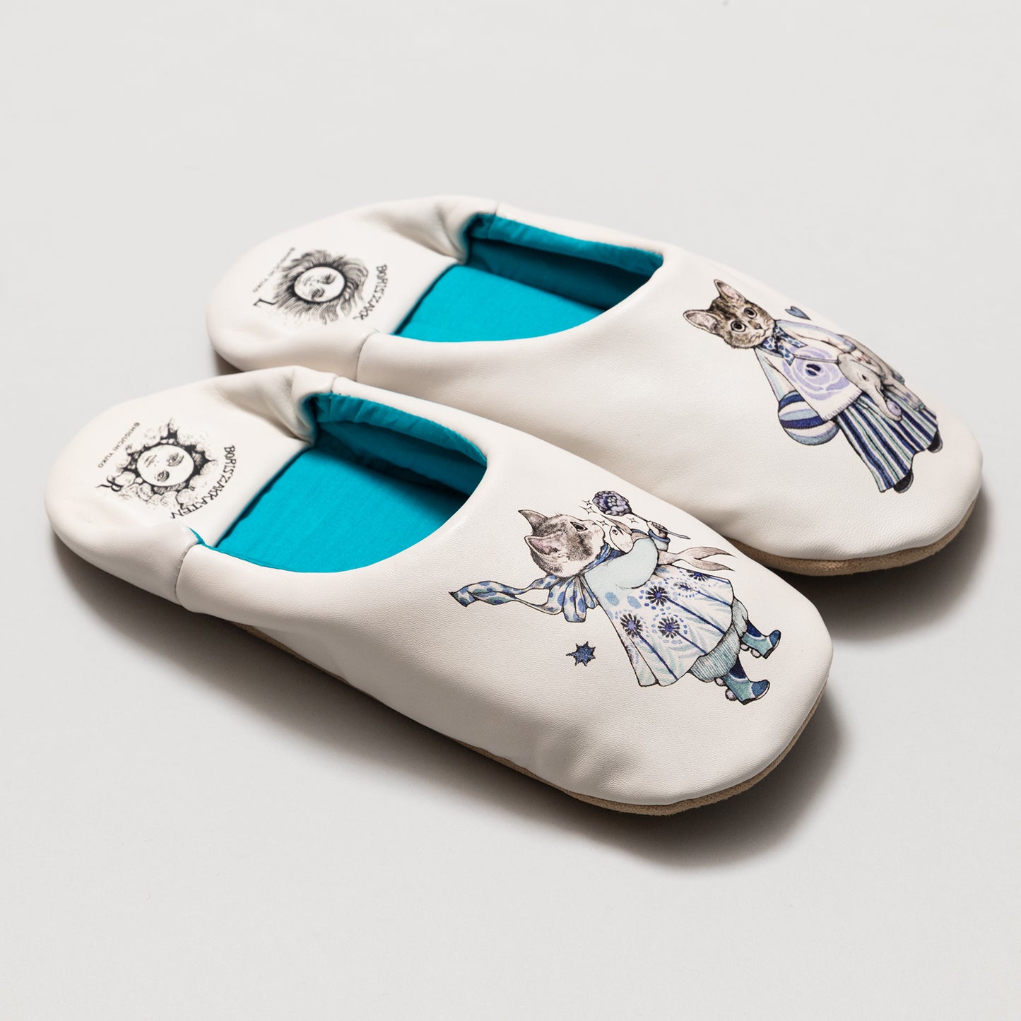 ルームシューズ　BLUE BO&GRICO