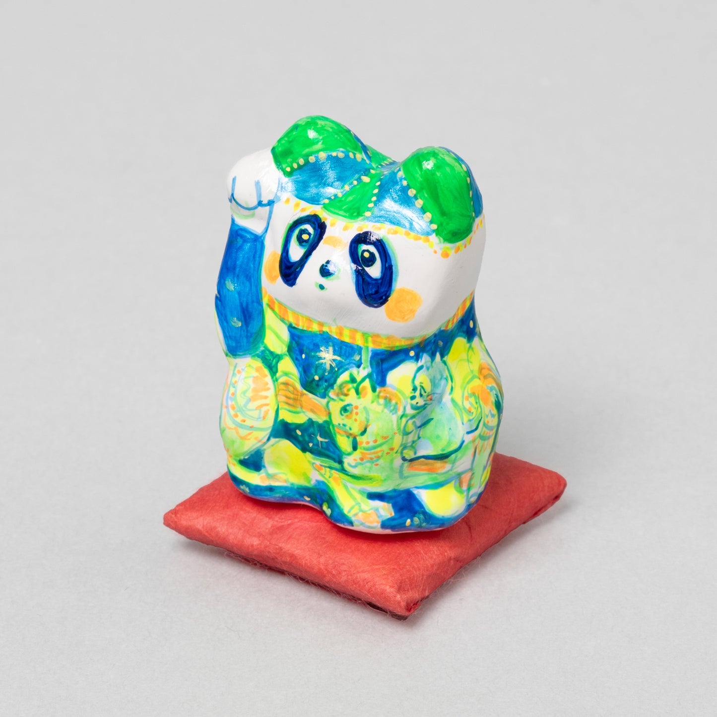 作品C-11　チャンキー松本　パンダくんの夢　ブルー