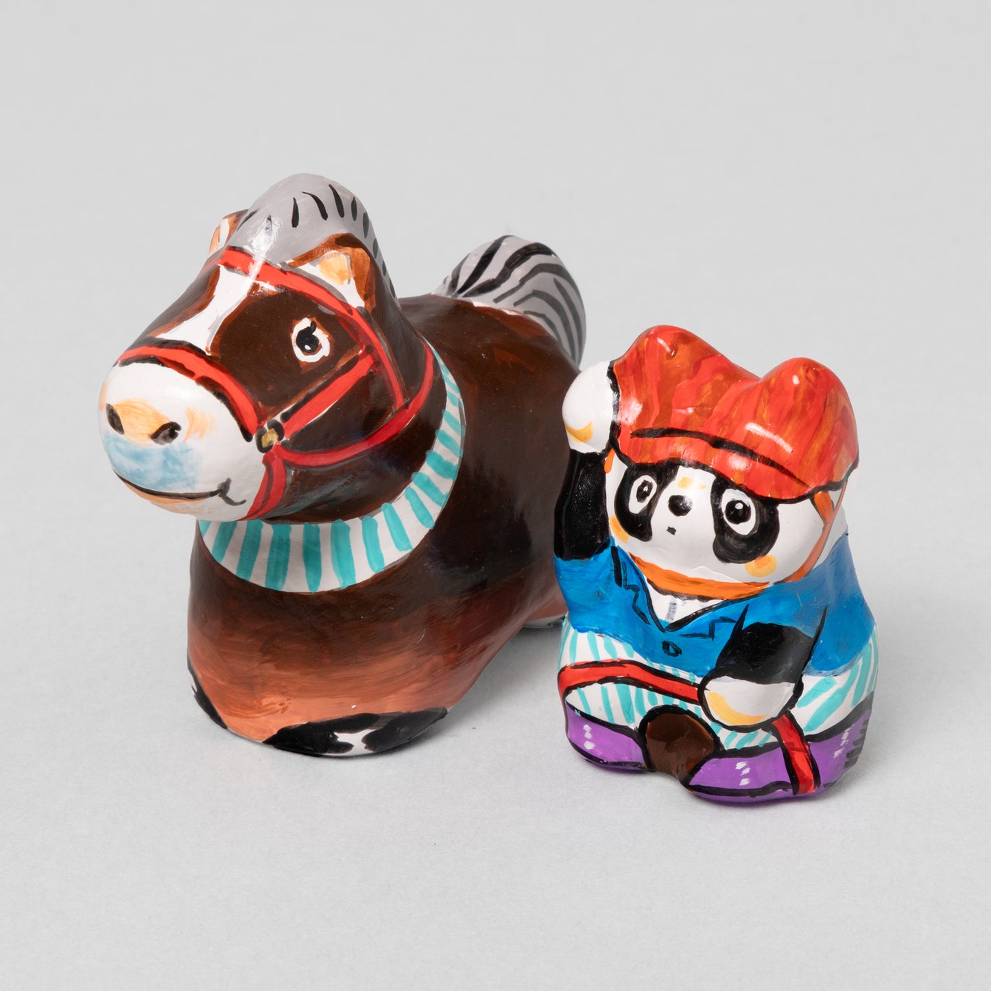 作品C-14　チャンキー松本　乗馬パンダくん