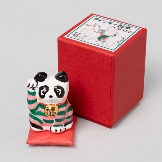 作品C-39　チャンキー松本　まねきパンダくん ボーダー