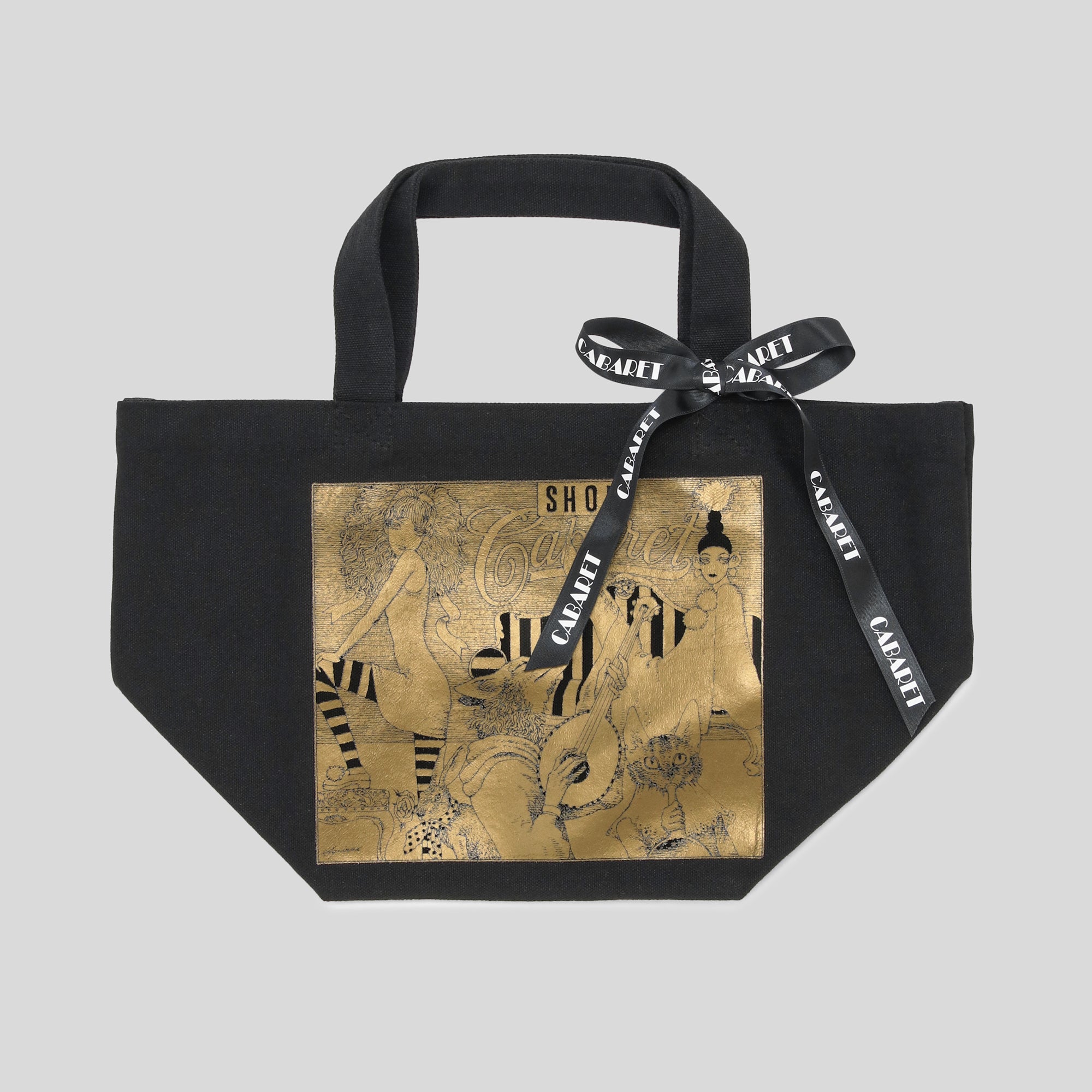 限定品 アミパリス トートバッグ 黒字　ノベルティ ミニトート CABARET – ボリス雑貨店