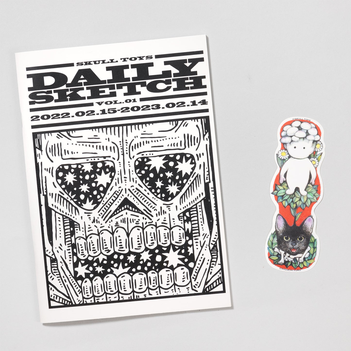 【サイン本】SKULL TOYS DAILY SKETCH Vol.1