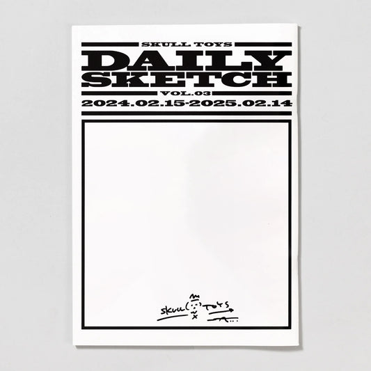 【サイン本】SKULL TOYS DAILY SKETCH Vol.3