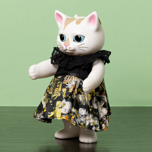 こはるのお洋服　Dress　黒ｘYELLOW